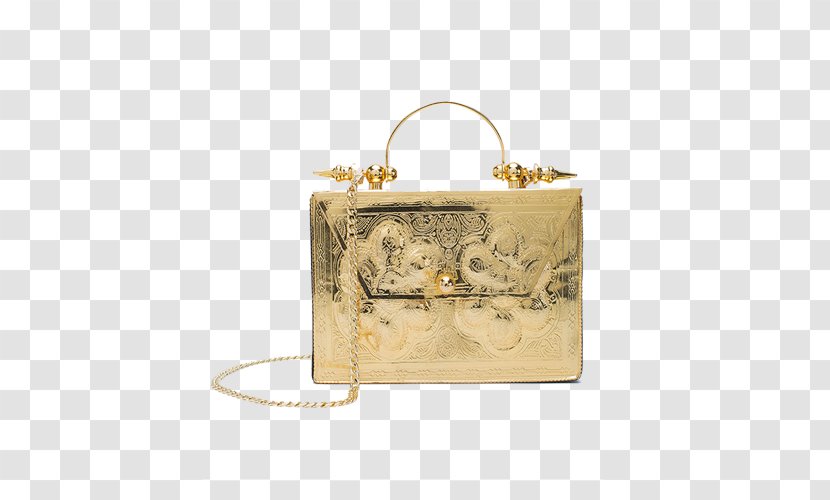 Handbag Minaudière Gold Okhtein Flagship Store - Leather - Bag Transparent PNG