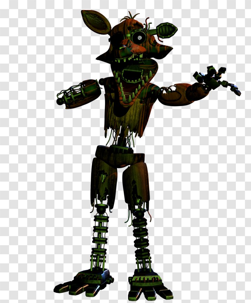 Five Nights At Freddy's: Sister Location Freddy's 4 2 Animatronics Jump Scare - Flower - Foxy Transparent PNG