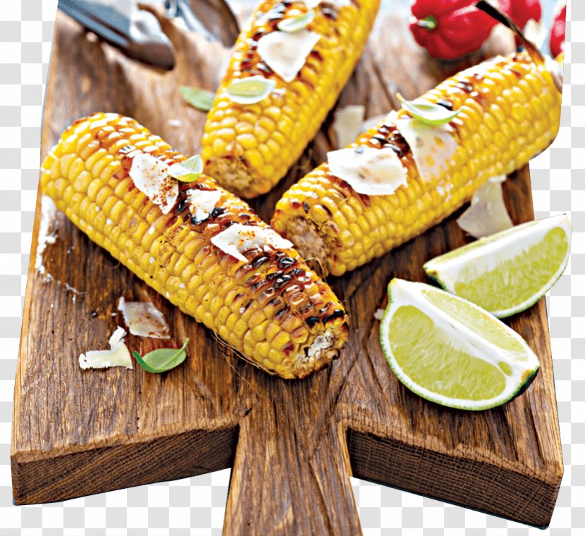 Corn On The Cob Barbecue Recipe Macaroni And Cheese Maize - Sweet - Roasted Transparent PNG