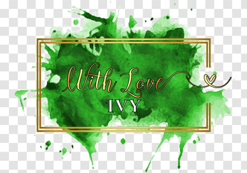 Watercolor Painting - Green Transparent PNG