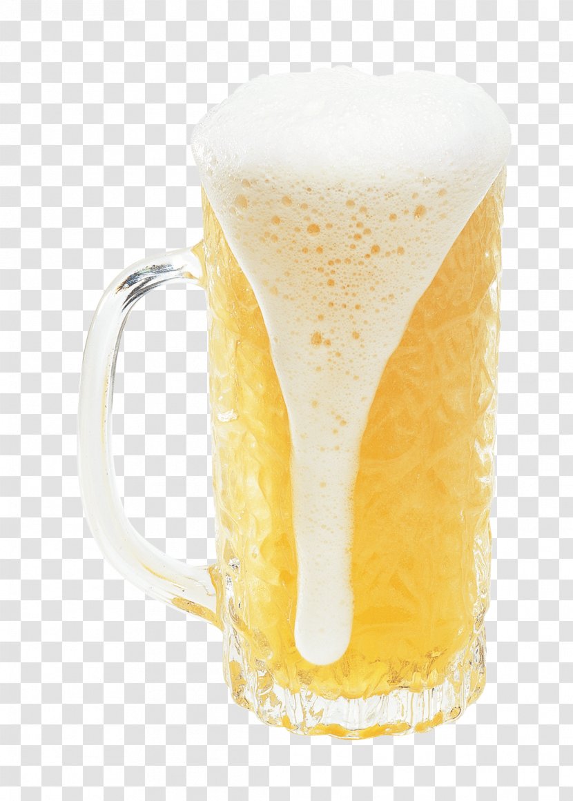 Beer Stein Cup Orange Drink - Glass Transparent PNG