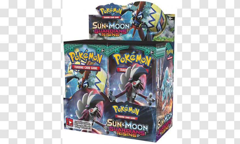 Pokémon Sun And Moon Trading Card Game Booster Pack Ultra TCG Online - Guardians - Rising Transparent PNG