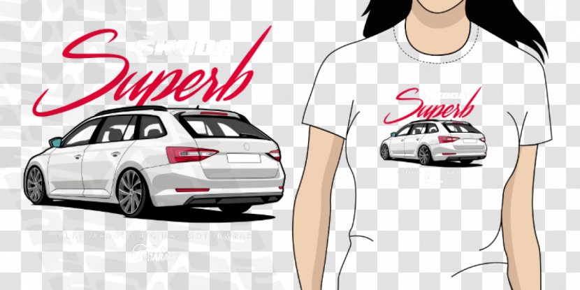 T-shirt Car Clothing Motor Vehicle Sleeve - Compact - Super B Transparent PNG