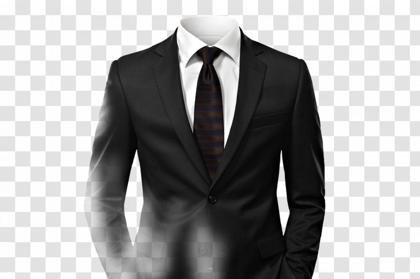 Suit Clothing Necktie Dress Semi-formal - Tuxedo - Decorative Transparent PNG