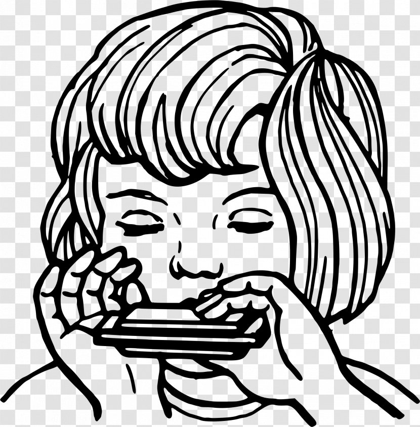 Harmonica Drawing Clip Art - Cartoon - Harp Transparent PNG