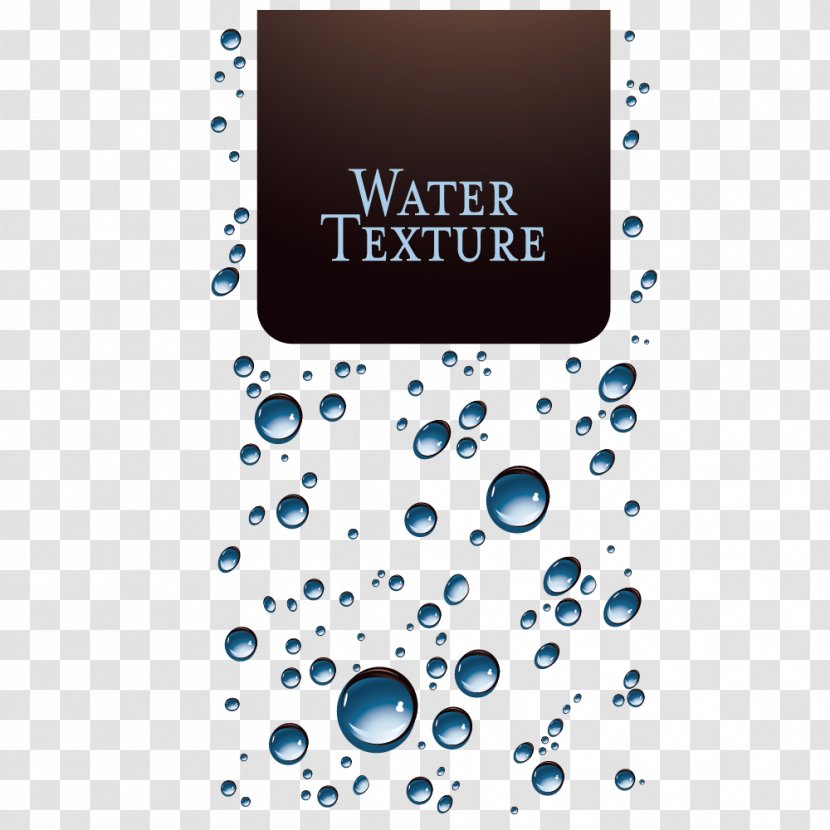 Drop Water Decorative Arts - Technology - Droplets Transparent PNG