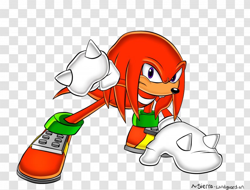 Sonic & Knuckles The Echidna Adventure 2 Battle Knuckles' Chaotix - Material - Hedgehog Transparent PNG