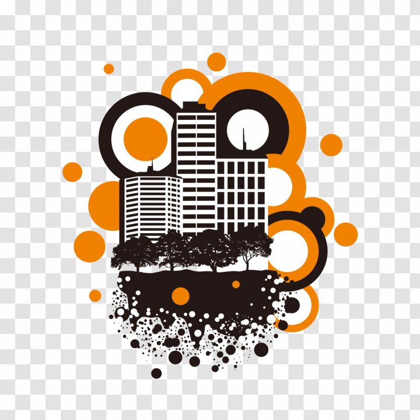 Graphic Design Illustration - Logo - City Building Creative Graphics Transparent PNG