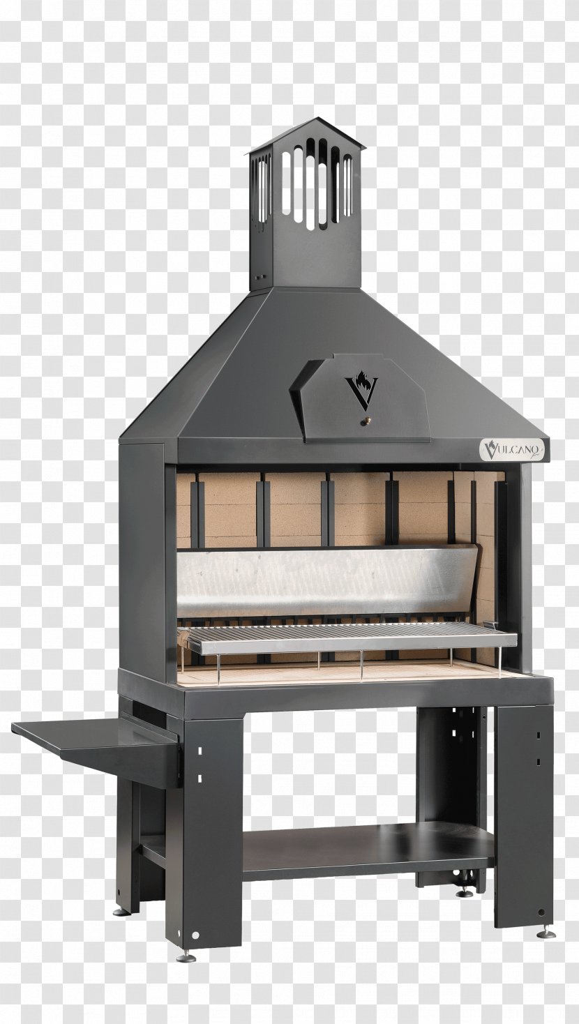 Barbecue Fireplace Termocamino Wood Steel - Fire Transparent PNG