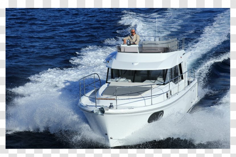 Luxury Yacht Motor Boats Beneteau - Recreational Trawler Transparent PNG