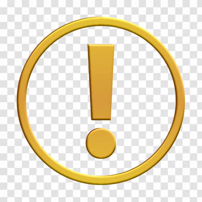 Error Icon Signs Icon Exclamation Mark Inside A Circle Icon Transparent PNG