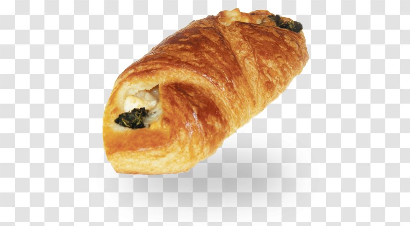 Croissant Pain Au Chocolat Danish Pastry Viennoiserie Sausage Roll - Recipe Transparent PNG