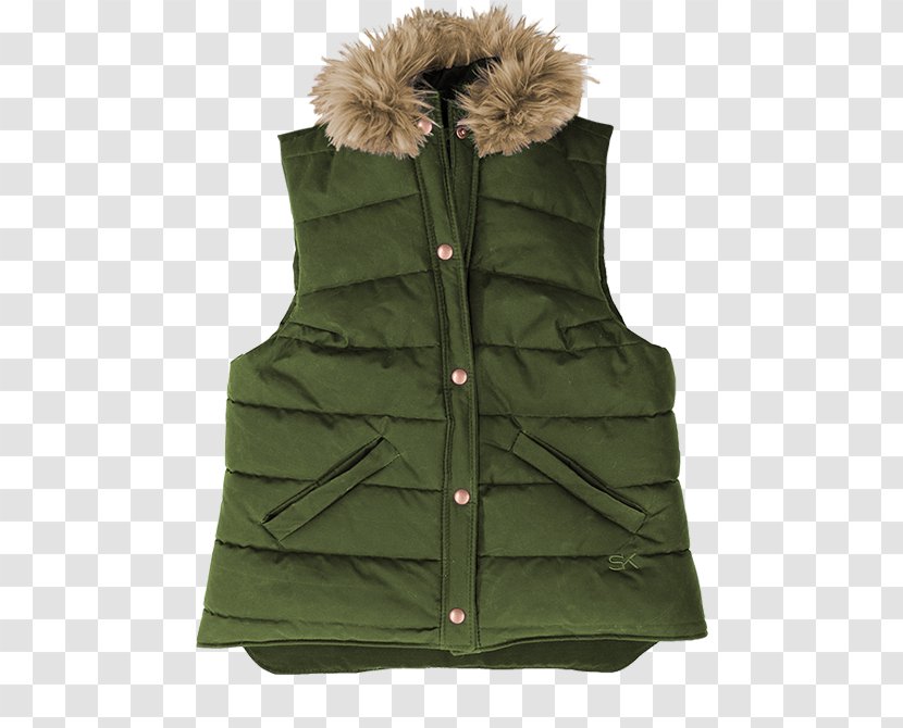 Gilets Outerwear Hood Jacket Clothing - Vest - Fur Collar Coat Transparent PNG