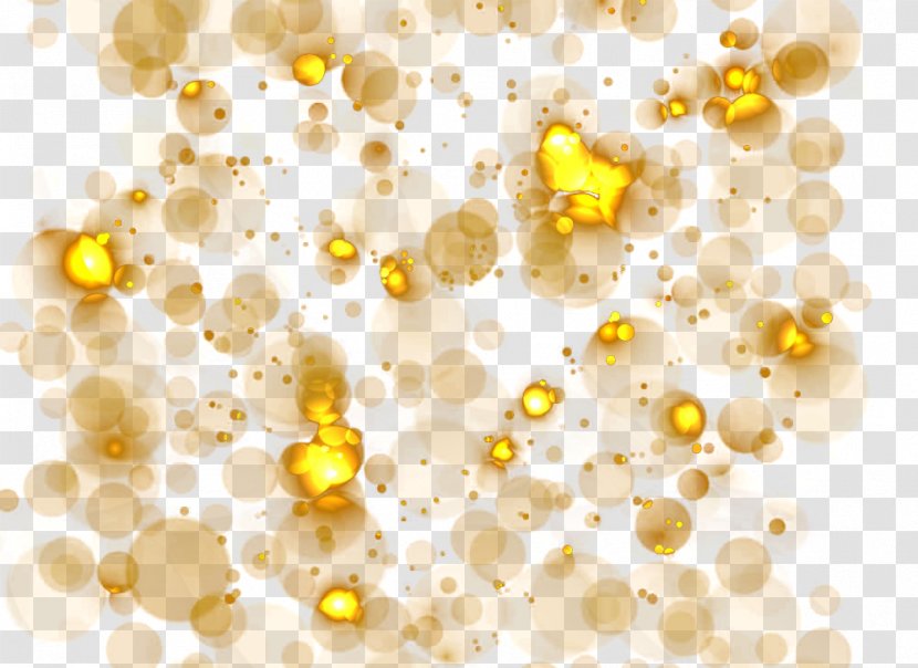 Background Light Gold Luminous Efficacy - Material - Fantasy Effect Transparent PNG