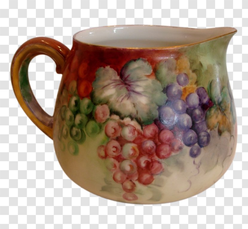 Jug Ceramic Coffee Cup Mug Pitcher - Drinkware - Hand-painted Cake Transparent PNG