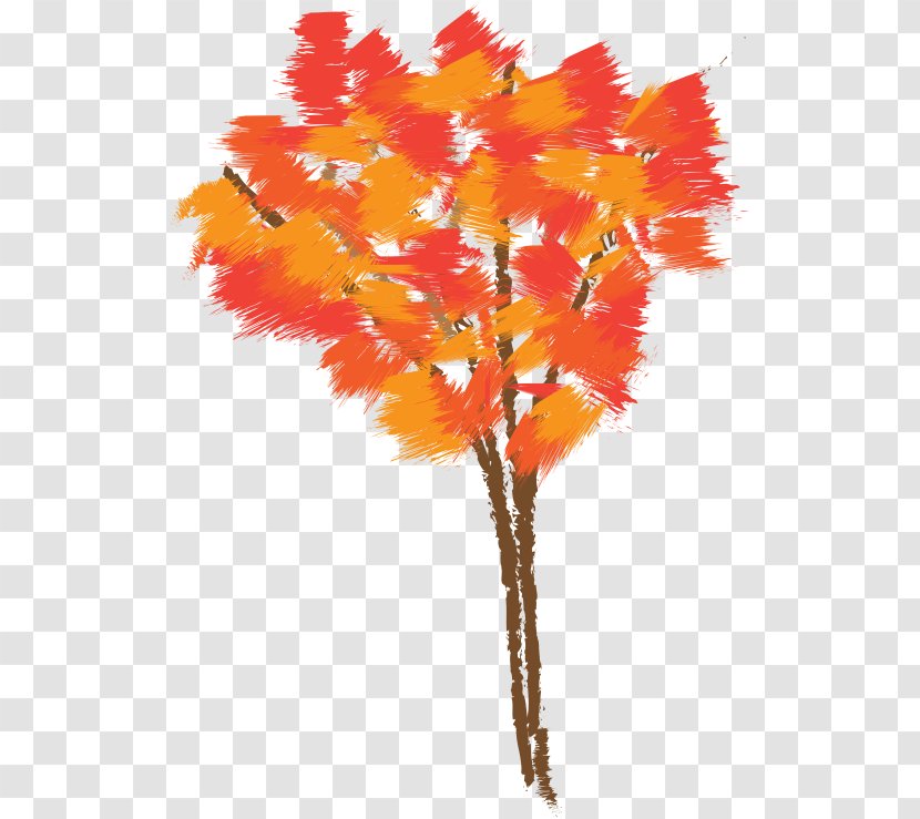 Autumn Tree Clip Art - Plant - Love Transparent PNG