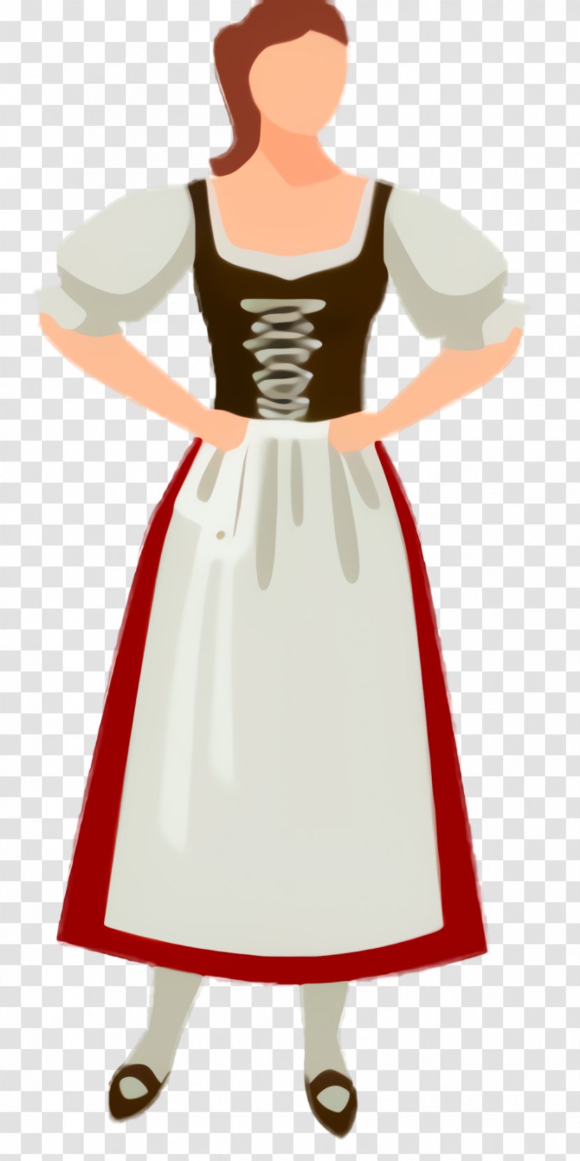 White Day - Character - Victorian Fashion Formal Wear Transparent PNG