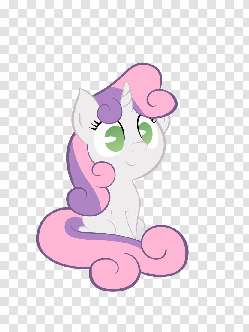 Cat Apple Bloom Rainbow Dash Sweetie Belle Pony - Flower Transparent PNG