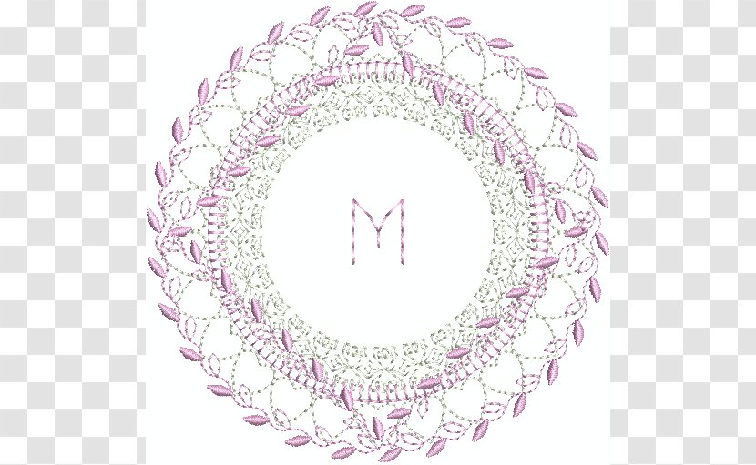 Swedish Alphabet Letter Writing Font - Doily - Embroidery Material Transparent PNG