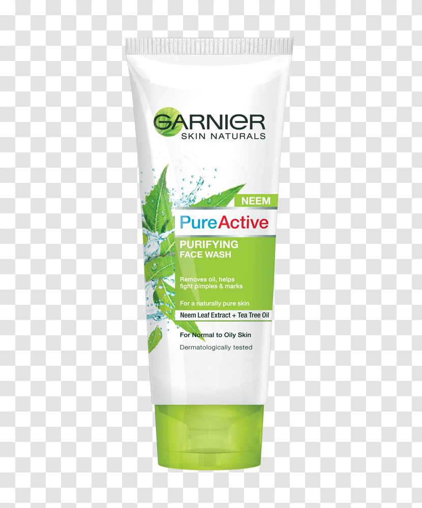Lotion Cream Garnier Pure Active Intensive Charcoal Anti-Blackheads 3 In 1 Cleanser - Matte Control - Facewash Transparent PNG