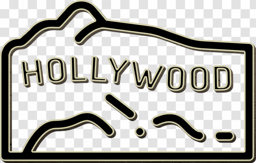 Hollywood Icon Landmarks And Monuments Icon Transparent PNG