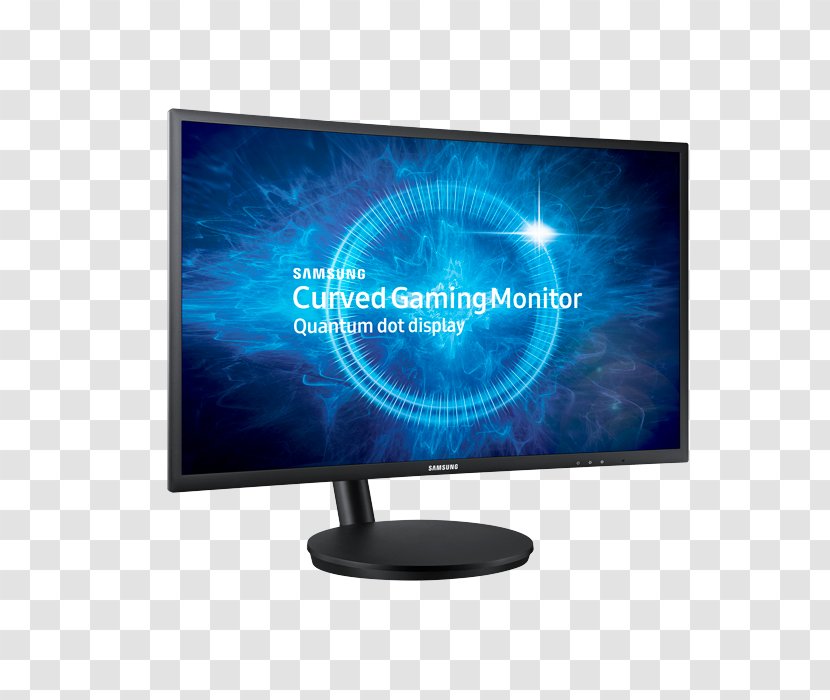 LED-backlit LCD Computer Monitors Samsung CFG7 Series Group Curved Screen - Monitor - Fq Transparent PNG