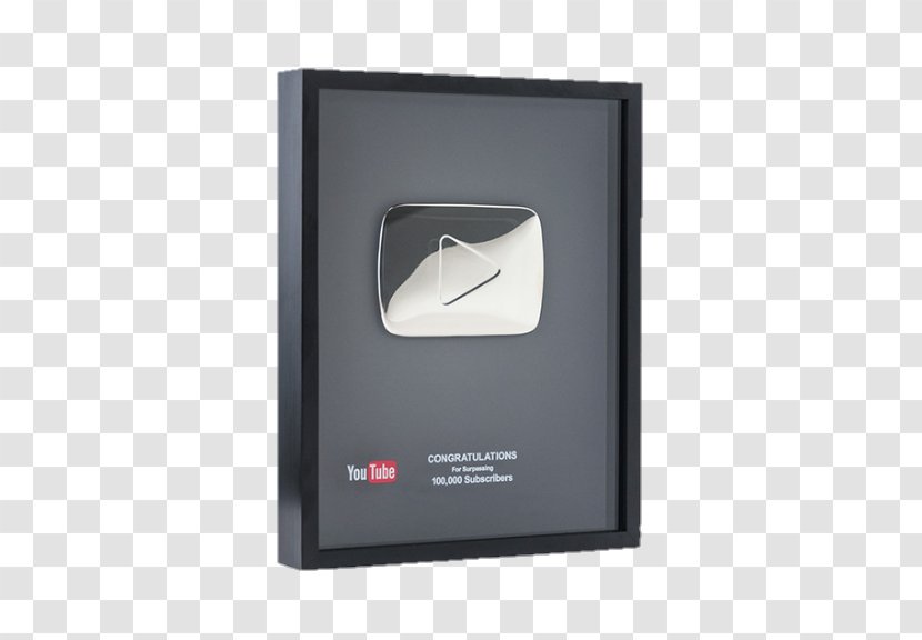 YouTuber Video Unboxing Award - Hardware - Youtube Transparent PNG