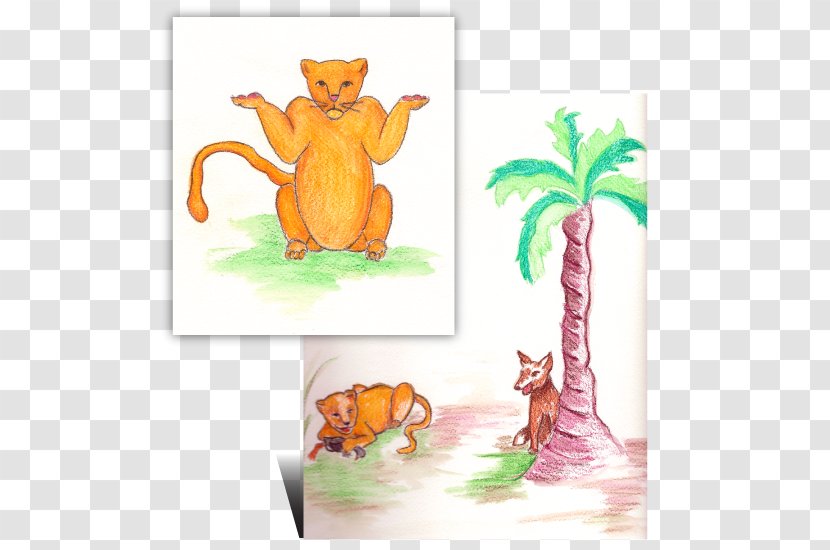 Vertebrate Child Art Animal - Mythical Creature - Watercolor Tiger Transparent PNG