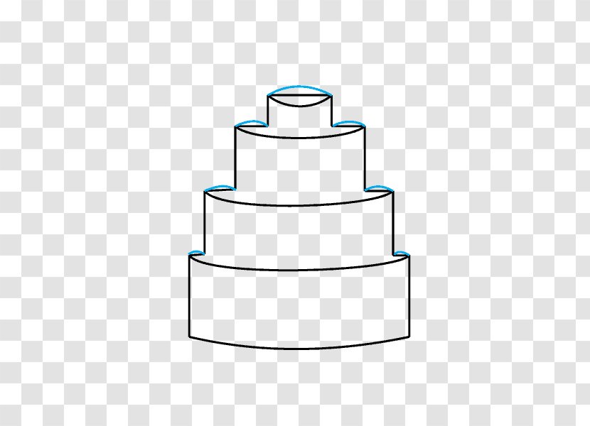 Birthday Cake Wedding Drawing - Area - Sketch Transparent PNG