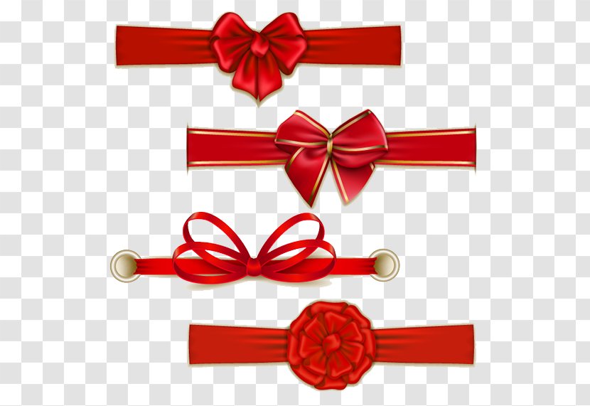 Ribbon Illustration - Royalty Free - Bow Transparent PNG