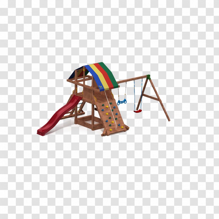 Playground Slide Wood Swing - Giant Transparent PNG