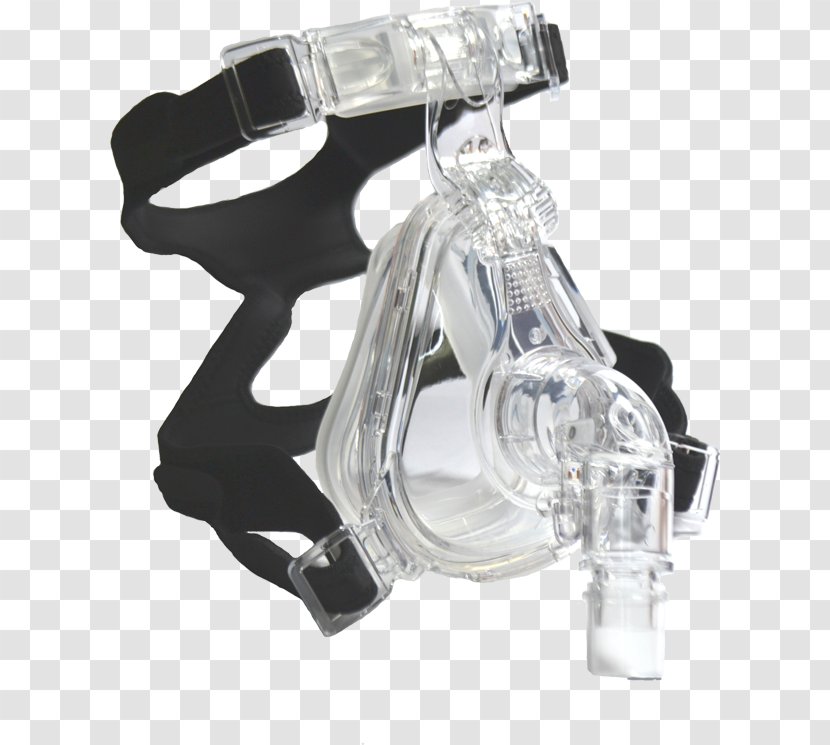 Non-invasive Ventilation Continuous Positive Airway Pressure Mechanical Respironics, Inc. Sleep Apnea - Full Face Diving Mask Transparent PNG