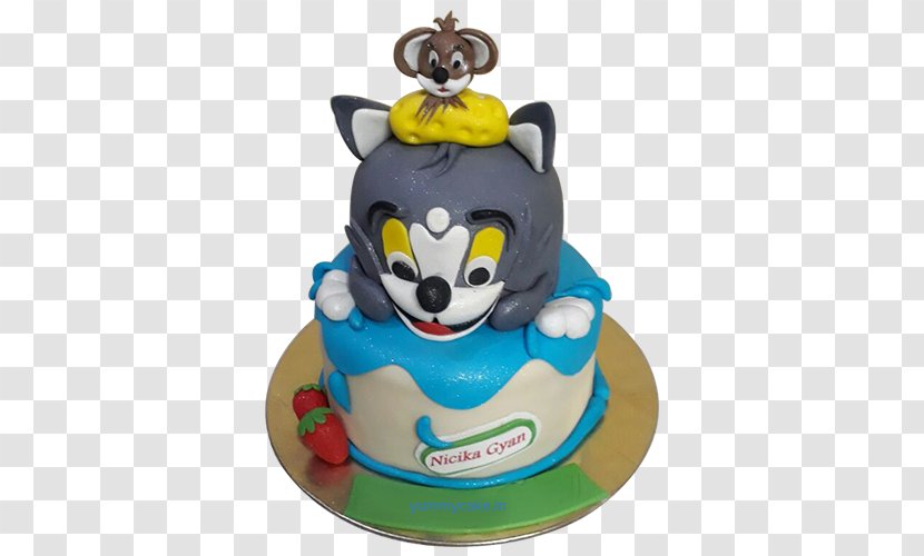 Birthday Cake Tom And Jerry Cartoon Bakery - Decorating Transparent PNG