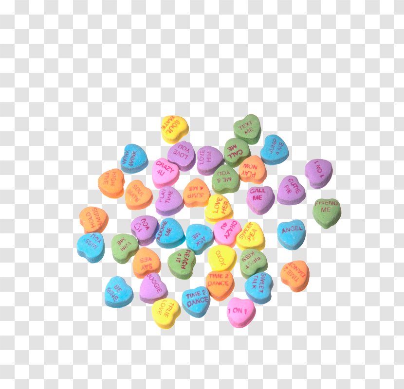 Sweethearts Candy Valentines Day Necco - Sugar Transparent PNG