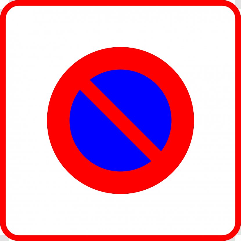 Road Signs In France Parking Traffic Sign Regulatory - Signage - No Transparent PNG