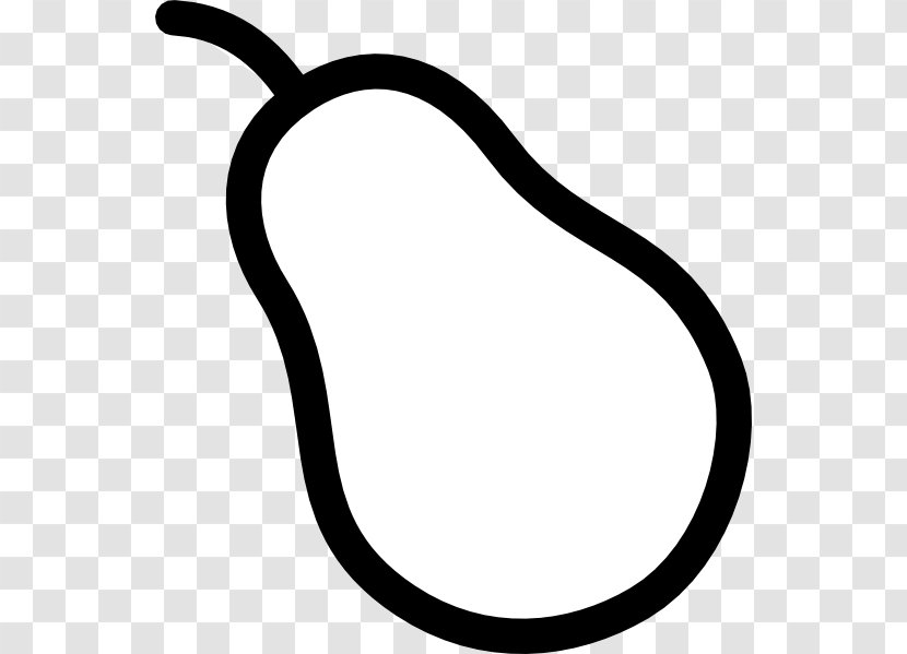 Pear Drawing Clip Art - Area - Outline Drawings Of People Transparent PNG