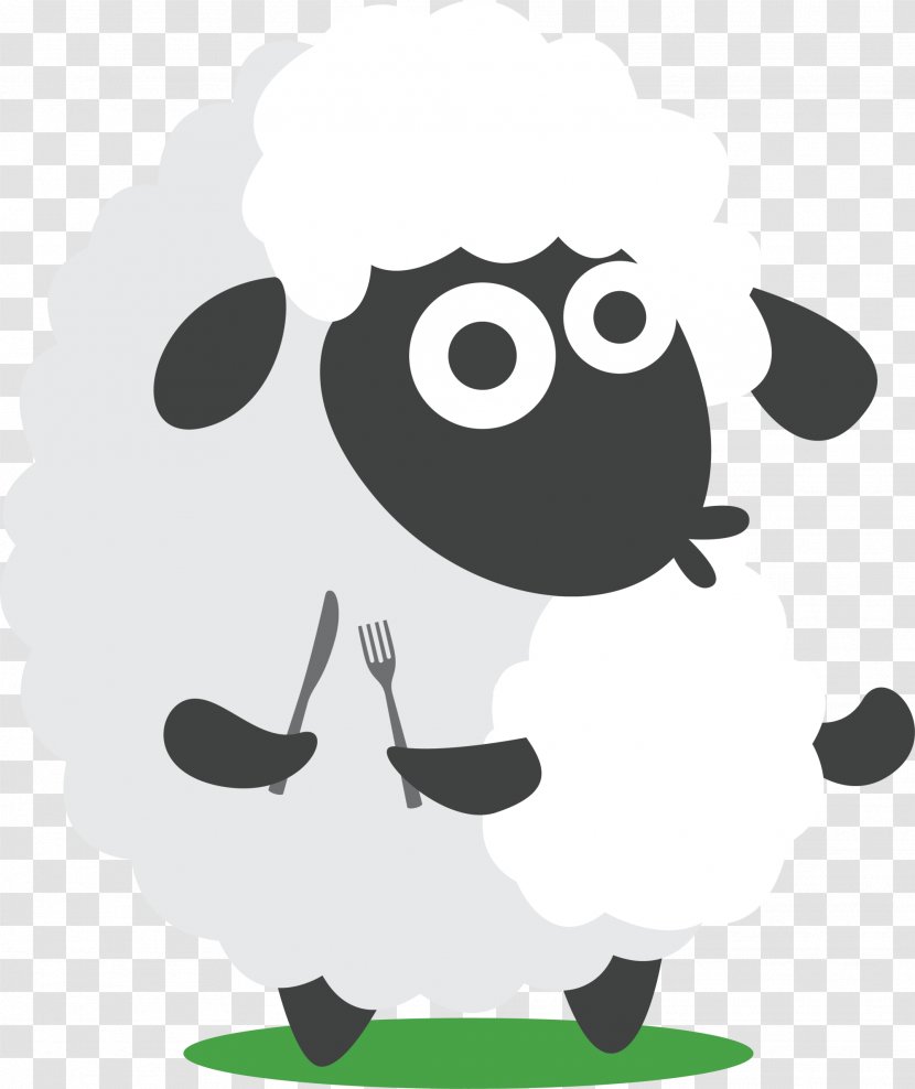 Sheep Eid Al-Adha Al-Fitr Holiday Mubarak - Aladha - Al White Cartoon Transparent PNG