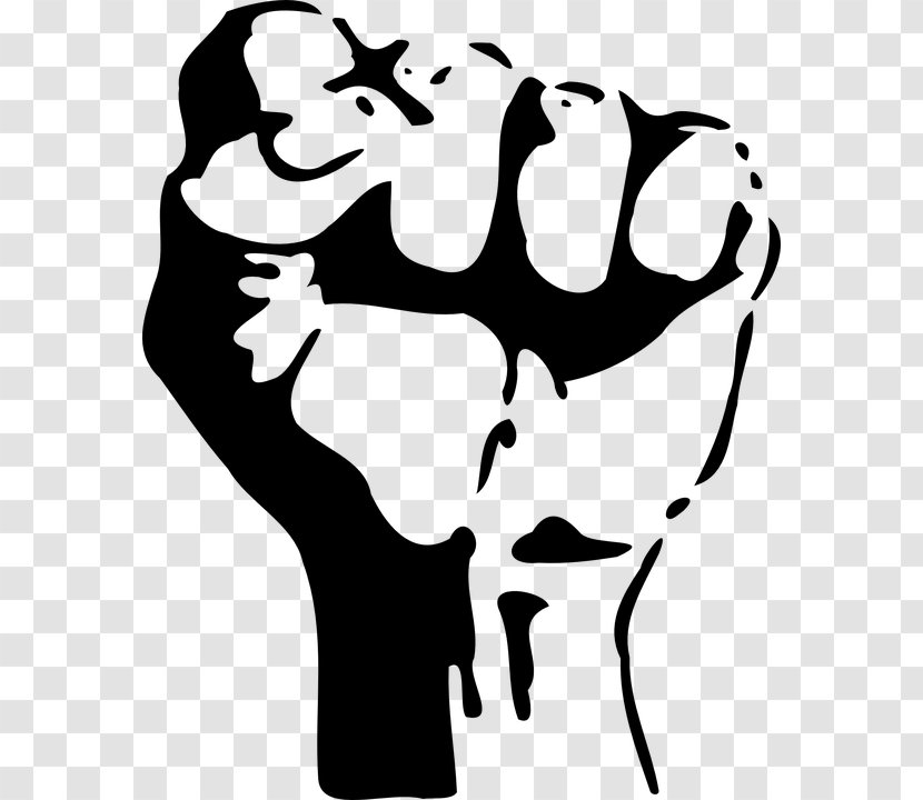 Raised Fist Bump Clip Art - Frame - Cartoon Transparent PNG