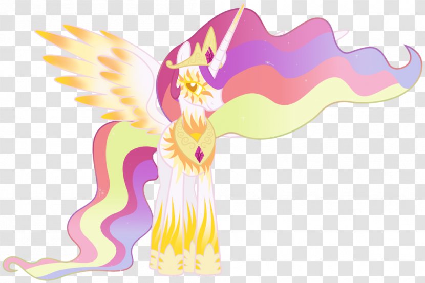 Princess Celestia Pony Luna Fluttershy Image - Angel - Hair Dye Transparent PNG