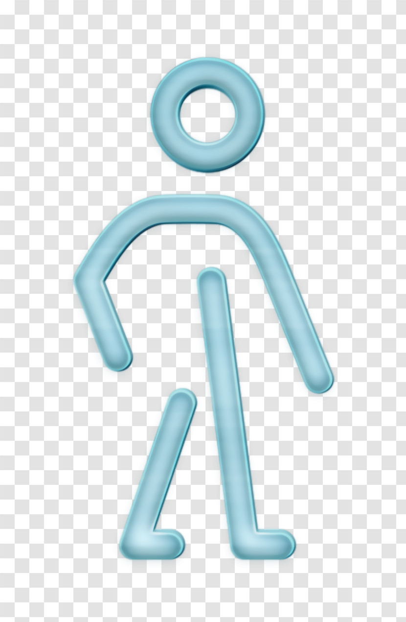 Human Life Icon Walk Icon Stick Man Walking Icon Transparent PNG
