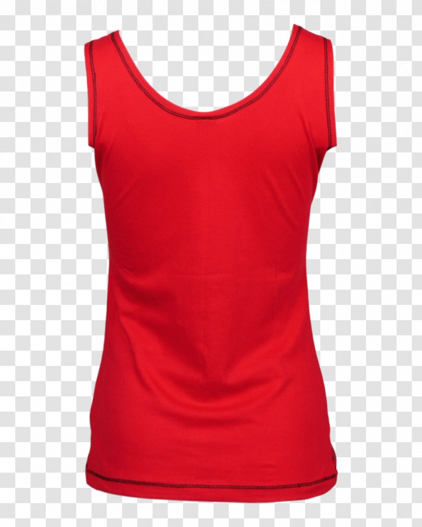 T-shirt Sleeveless Shirt Undershirt Gilets - Maroon - Tank Top Transparent PNG