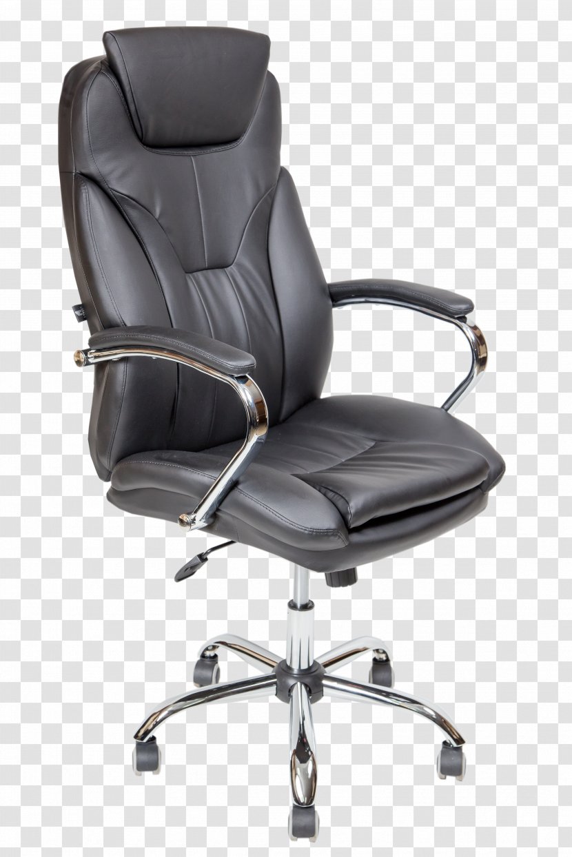 Office & Desk Chairs Bonded Leather Furniture - Chair Transparent PNG