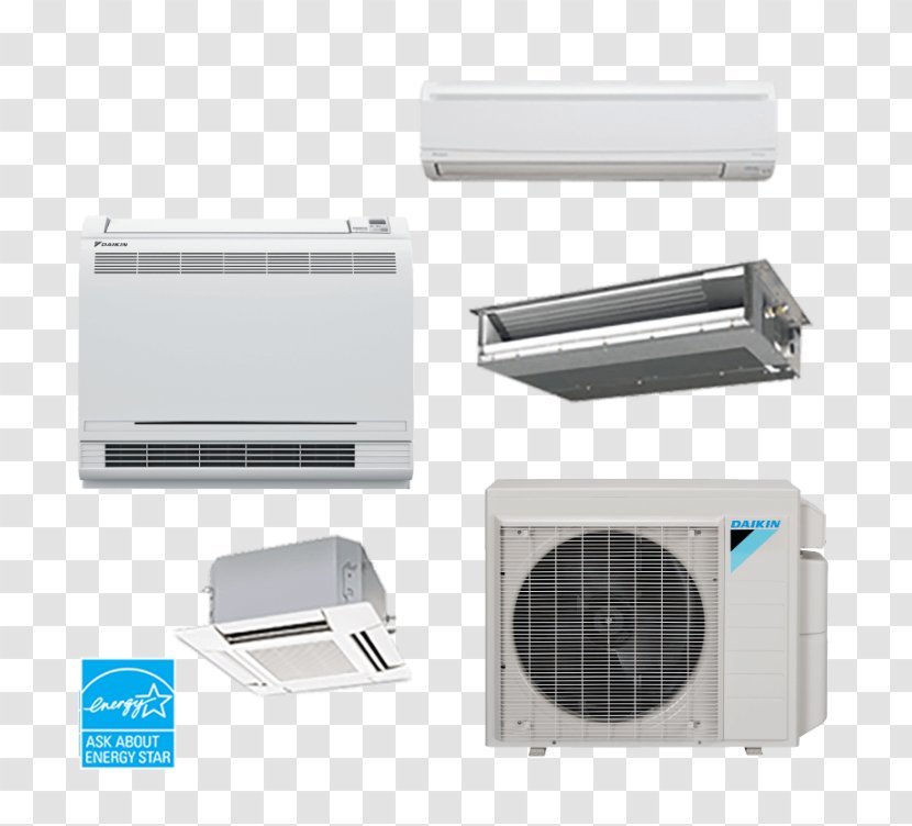 Daikin Heat Pump Seasonal Energy Efficiency Ratio Air Conditioning British Thermal Unit - Fleddermann Heating And Cooling Transparent PNG