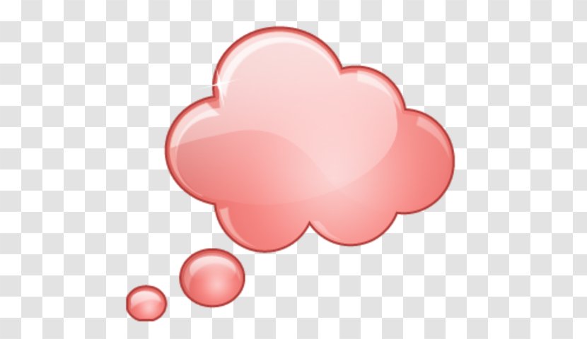 Thought Information Speech Balloon Mug - Cloud - Petal Transparent PNG
