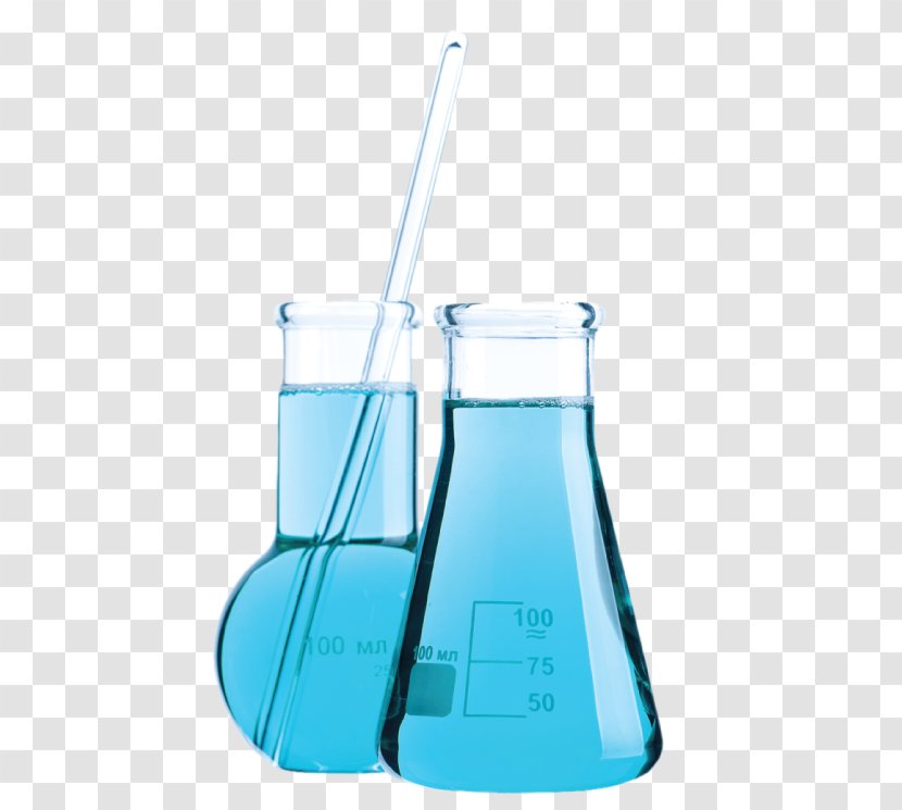Beaker Cartoon - Laboratory Equipment - Drink Glass Transparent PNG
