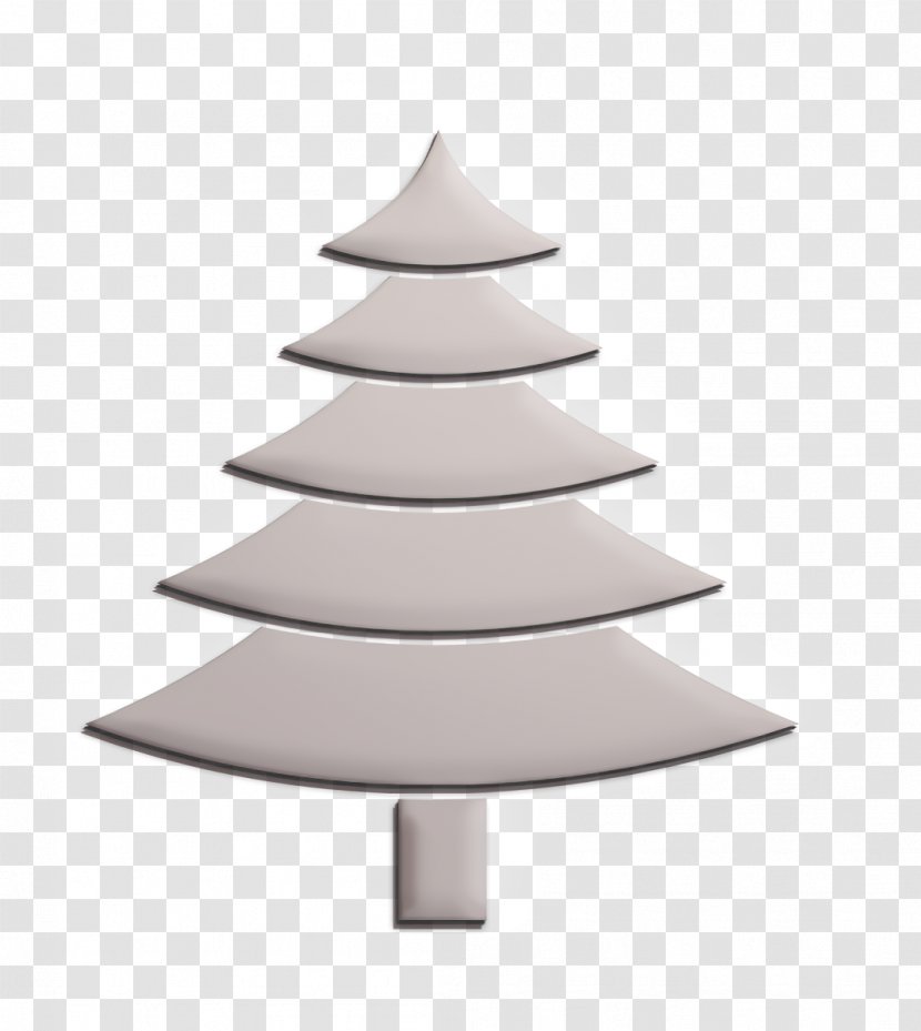 Christmas Icon Decoration Tree - Fir Pine Family Transparent PNG