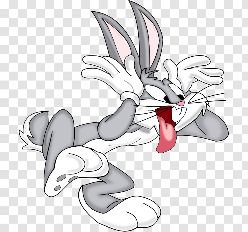 Bugs Bunny Daffy Duck Looney Tunes Animated Cartoon - Heart Transparent PNG
