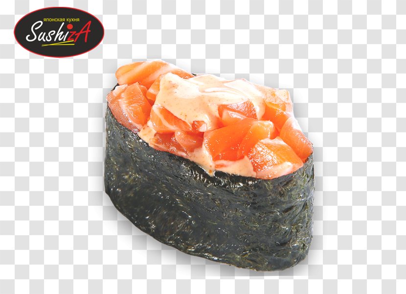 Sushi Makizushi Sake Unagi Japanese Cuisine - Smoked Salmon Transparent PNG