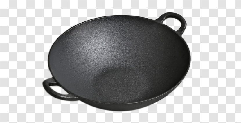 Frying Pan Cast Iron Wok Cast-iron Cookware - Vintage Green Transparent PNG