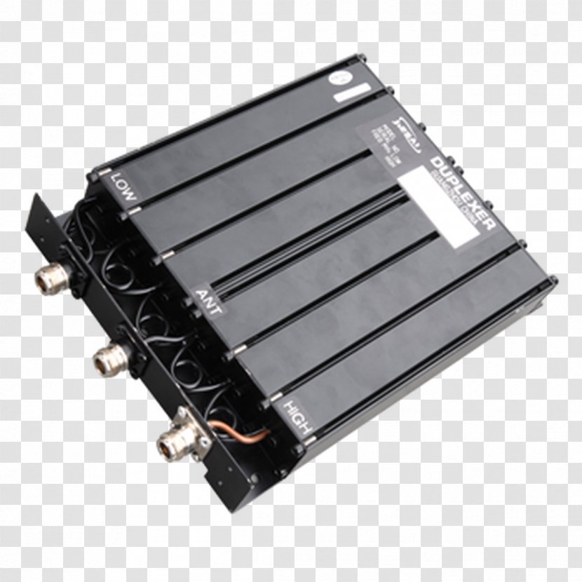 Duplexer Digital Mobile Radio Repeater Electronics Aerials - Circuit Component - Electronic Transparent PNG